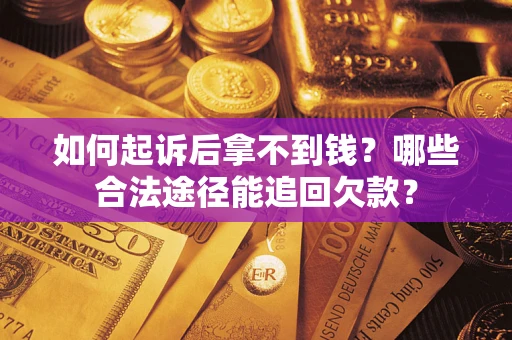 济南如何起诉后拿不到钱？哪些合法途径能追回欠款？