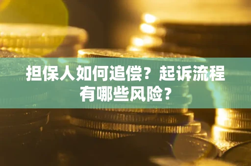 济南担保人如何追偿？起诉流程有哪些风险？