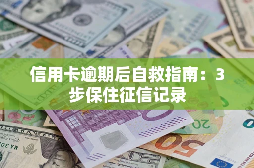 济南信用卡逾期后自救指南：3步保住征信记录